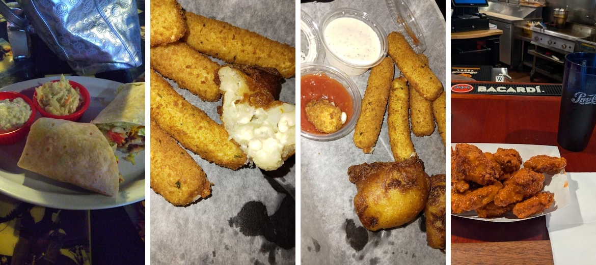 Boomerangs Bar & Grill Menu